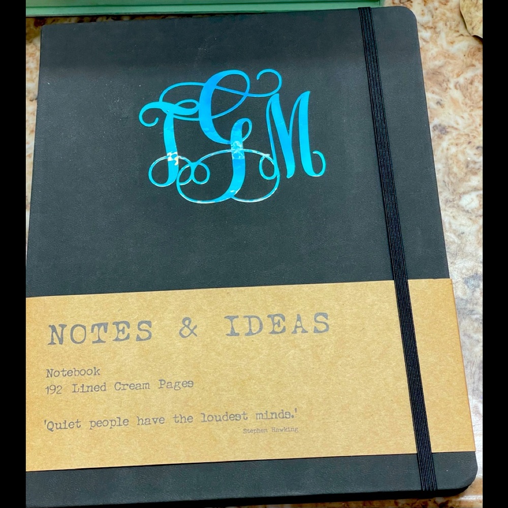 New Robert Fredrick lined page bullet journal notebook lined pages elastic strap